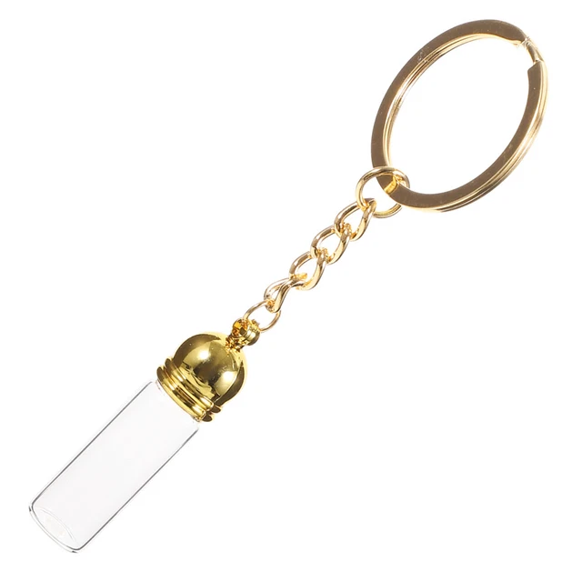 Porte-clés Pendentif Tétine De Bouteille En Métal Argenté - Neuf Avec étiquettes - Idée Cadeau Rigolote