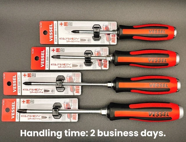 VESSEL No.9902 JIS Precision Micro Screwdriver Set – 3 Piece – Made In Japan