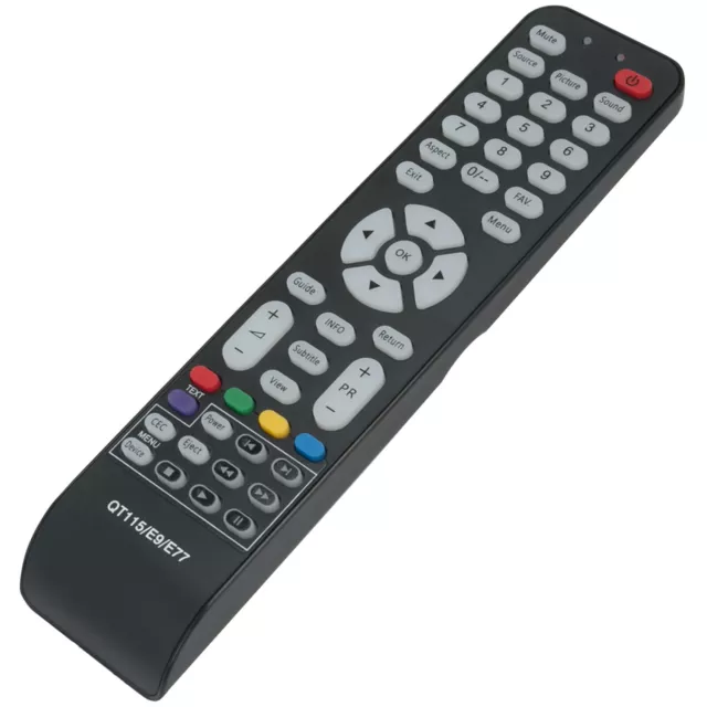 QT115 QTE9 QTE77 Replace Remote Control for SONIQ TV QSL423XT QSL326T QSL326TV2