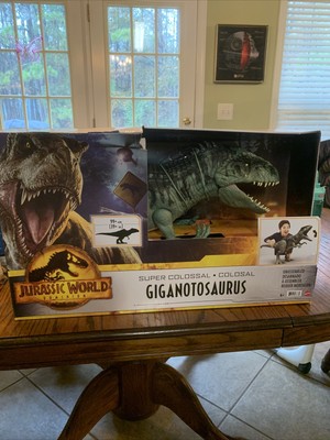 Jurassic World Super Colossal Giganotosaurus Dinosaur Figure