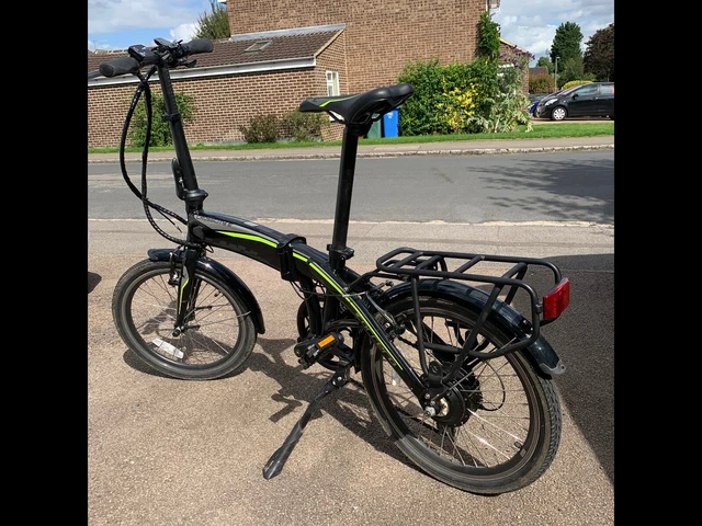 Carrera fold up bike deals