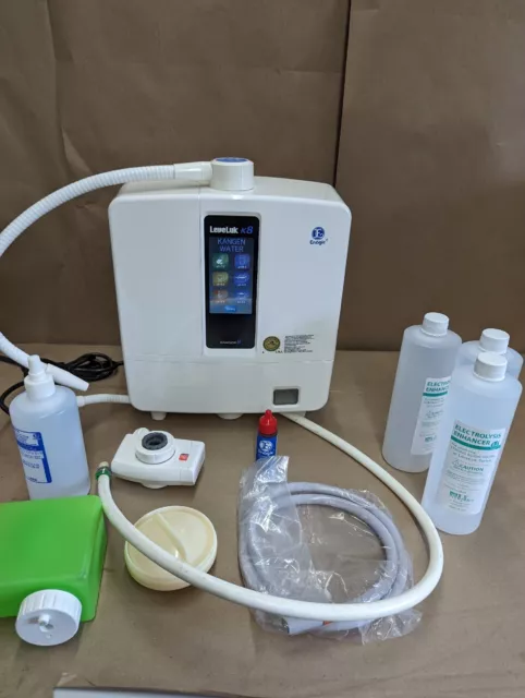 Enagic LeveLuk K8 Kangen Alkaline Water Filtration Ionizer Machine Enagic LeveLuk K8 Kangen Alkaline Water Filtration Ionizer Machine