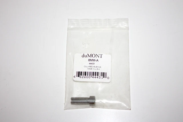 Dumont 44431 8mm Diameter Collared Broach Bushing For A/I Broaches