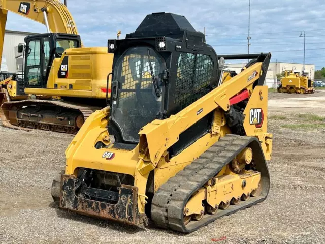 2021 Caterpillar 299D3XE Skid Steer Track Loader Cab Crawler CAT Diesel bidadoo