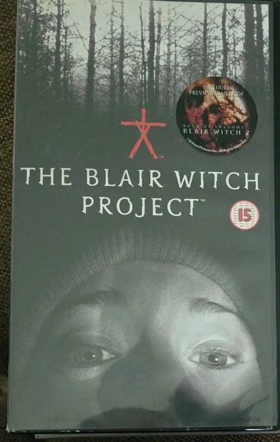 THE BLAIR WITCH Project VHS Horror Movie Cult Classic PAL UK, Big Box ...