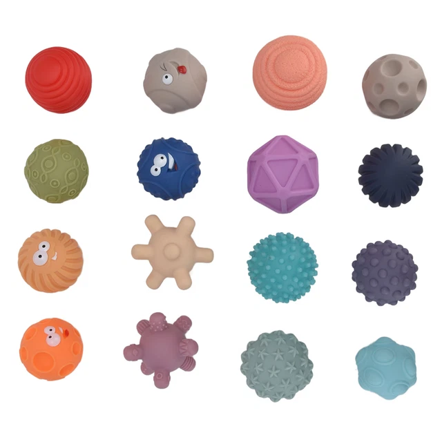 Babies Sensory Ball Attractive Toddler Squeeze Balls Toy Textured Soft