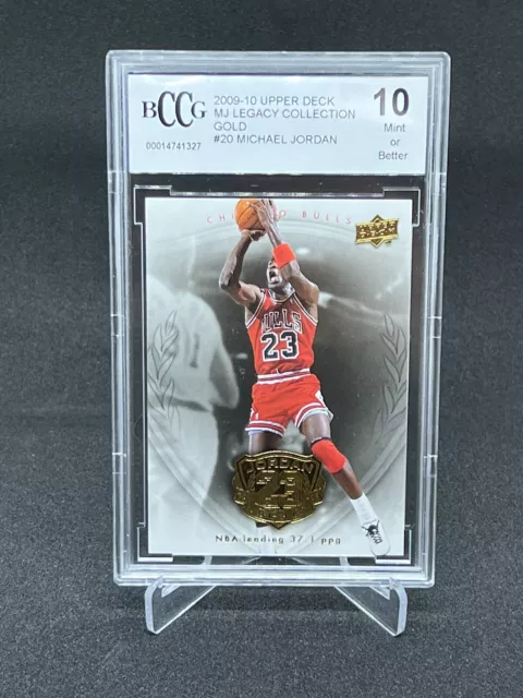 2009 - 10 Upper Deck MJ Legacy Collection Gold #37 Michael Jordan BCCG 10