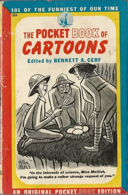 Pocket Book 233 THE POCKET BOOK OF CARTOONS Peter Arno Charles Addams