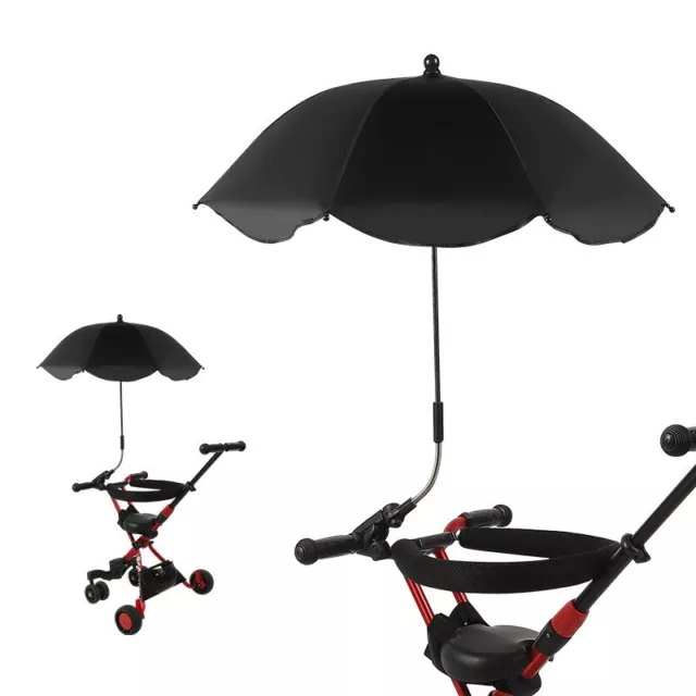 Baby Carriage Umbrella Balcony Sun UV Protection Umbrella Parasol Garden 2