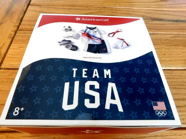 American Girl Team Usa Soccer Set New In Box Sealed Retired Free Shipping