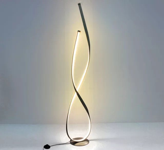 LED Stehleuchte Standlampe Standleuchte Dimmbar 140cm 2200lm Warmweiß 22W Lampe