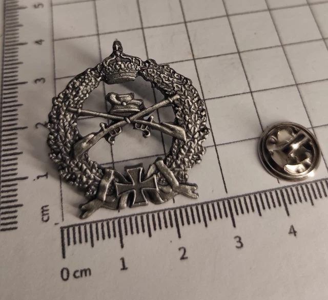 Broche Insigne De Chasse - Tétras - Argenté Plaqué Argent - Occasion - Pour Collection