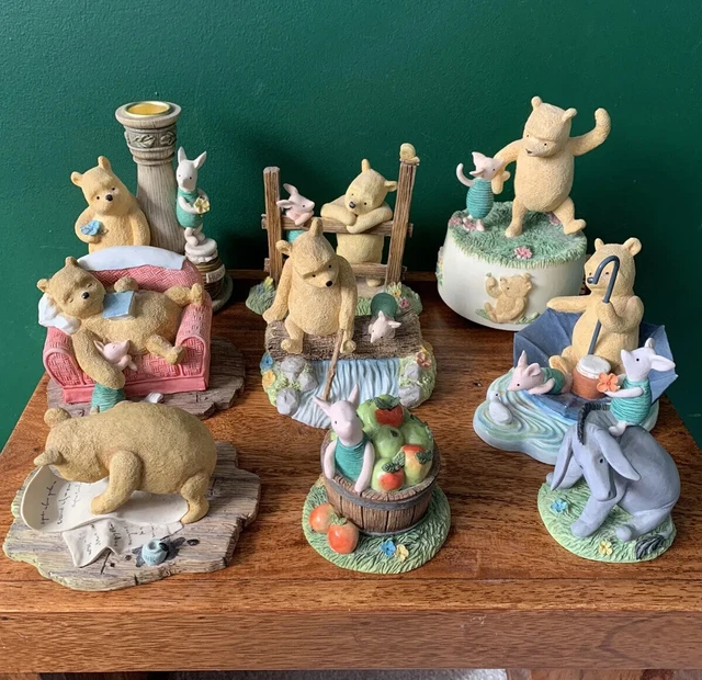 DISNEY BORDER FINE Arts Classic Winnie the Pooh Chest of Drawers Brown