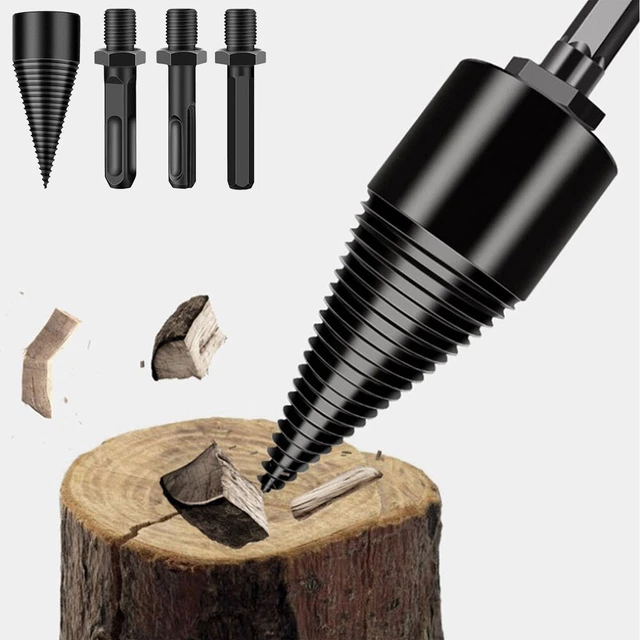 Forhandy Holzspalter Schraube Kegel Set 42mm + 32mm Produktbild-Vorschau 8
