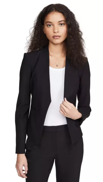 Theory Women's Lanai Blazer, Black, US 4