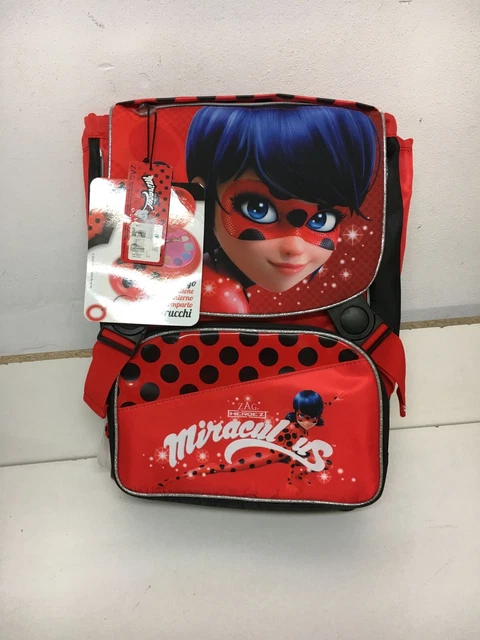 PANINI 60501 Zaino Miraculous, Rosso