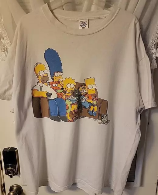 THE SIMPSONS Family Couch T-Shirt  Original/Vintag XL
