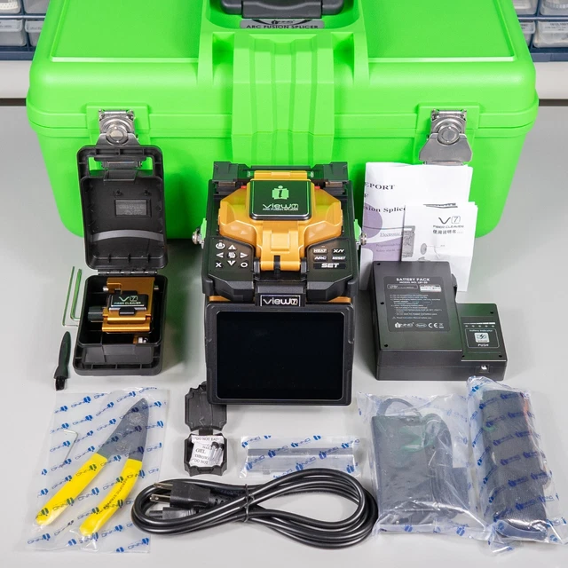 INNO View 7  with cleaver V7,  Fiber Optic Fusion Splicer Inno splicing machine
