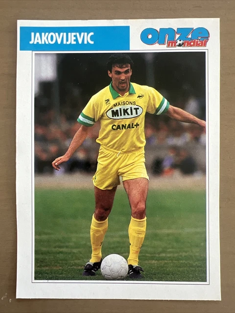 Rookie Card Nicolas Ouédec - Onze Mondial FC Nantes 1992 (Édition Originale)