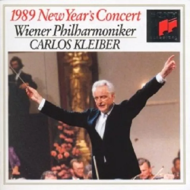 Carlos Kleiber & Wiener Philharmoniker - Neujahrskonzert 1989  Cd 16 Tracks Neu