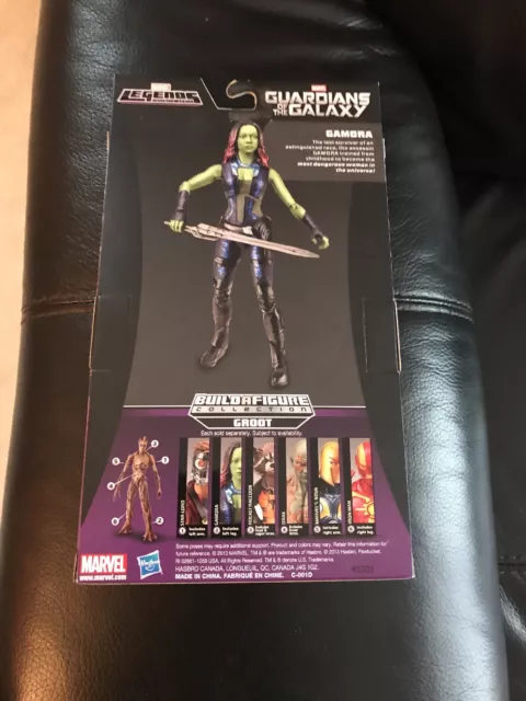 Marvel Guardians of the Galaxy Legends Infinite Series Gamora BAF groot jambe gauche 2