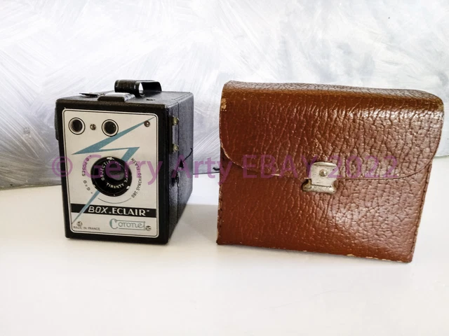 Cámara De Película Eclair Roll Caja Corona Y Estuche Original