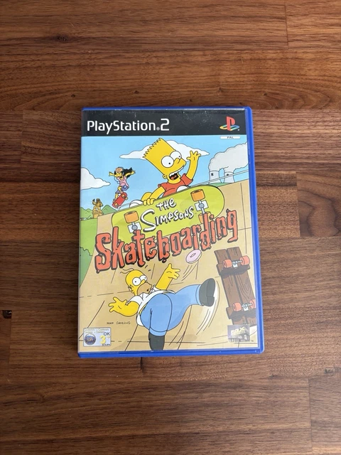 Jeu PS2 The Simpsons Skateboarding - Version UK - Bon État - PlayStation 2