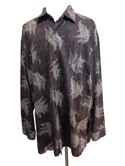 Chemise gaze de coton tilleul homme