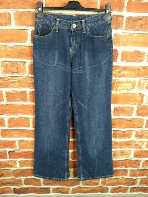 Bnwt Girls Age 14 Years Levi's Flare Jeans Trousers Blue Denim Wide Cut 164Cm