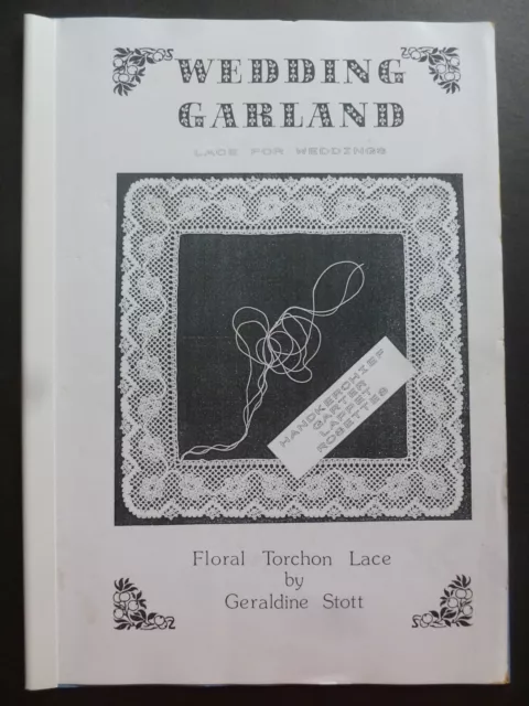 WEDDING GARLAND Floral Torchon Lace by Geraldine Stott – Lacemaking patterns