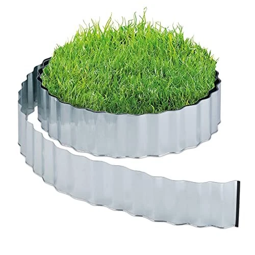 Bordure De Jardin Souple 9 M - Relaxdays - Noire - Pour Séparer Pelouse Et Massifs - Plastique Durable - 2