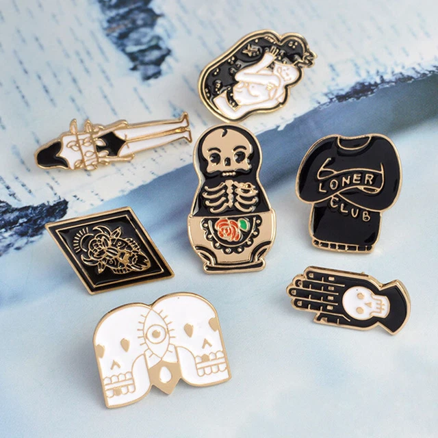 Badge Broche Poitrine Mode Bijouterie Pull Solitaire de Cl *