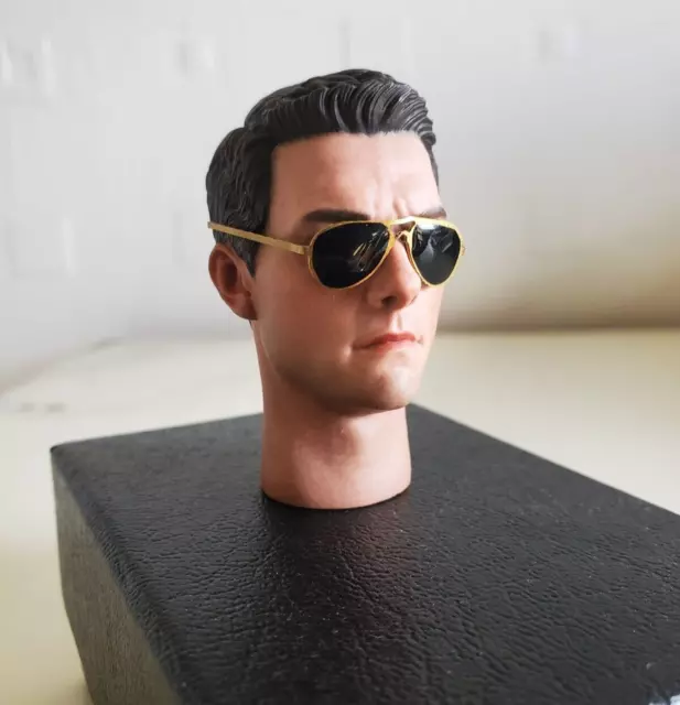 1/6 Scale Head Sculpt Tom Cruise Custom Figure