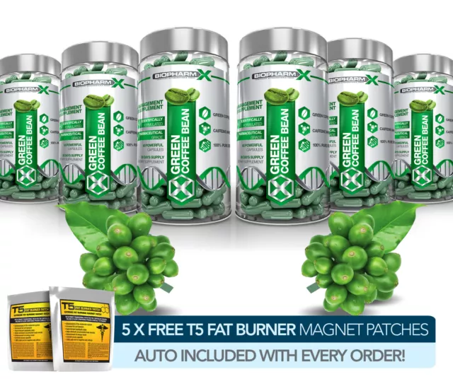 X6 Green Coffee Bean Extract -Strongest Legal Slimming /Diet & Weight Loss Pills