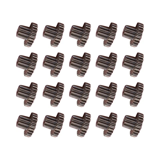 20PCS 24T+10T M0.4 Double Layer Gears Reduction Gear Group Hole 2.1mm DIY