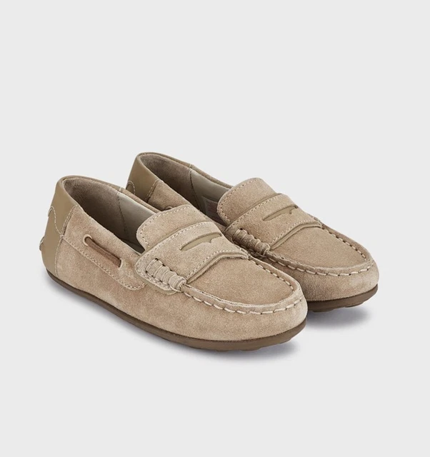 MAYORAL SCARPE DA bambino mocassini in camoscio eleganti cerimonia
