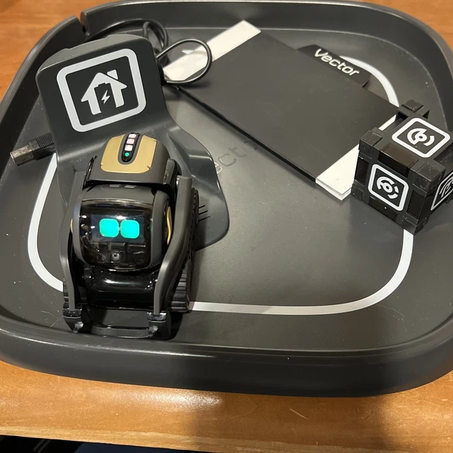 Anki Vector Advanced Companion Robot with Charger, Cube, Space Pad & Manual