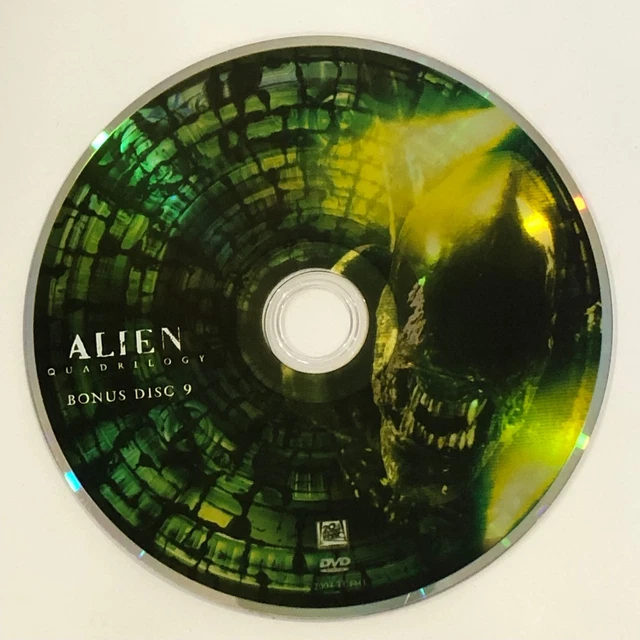 ALIEN QUADRILOGY BONUS Disc 9 DVD Single Disc Sci Fi Horror Special ...