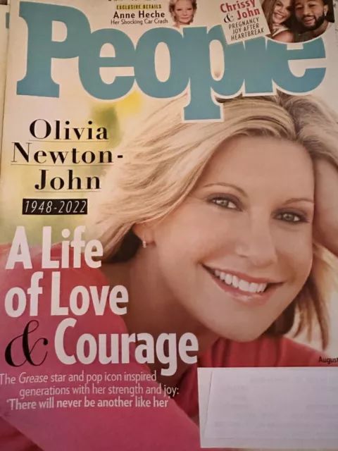People Magazine  - August 22, 2022 - Olivia Newton-John -A Life & Love & Courage