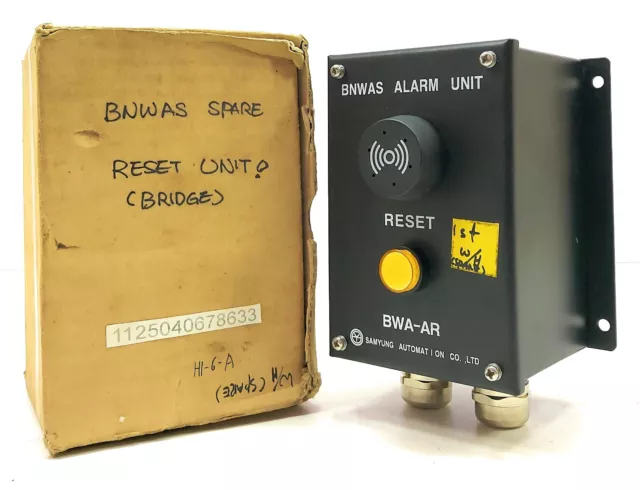 Samyung Automation BWA-AR BNWAS Alarm Unit 8633