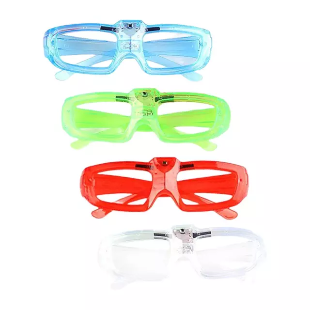 Frame LED Glasses Party Shades Flashing Light up Sunglasses Holiday for Kids