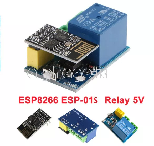 5V Wifi Relay Module +ESP8266 ESP-01S for TOI APP Controller Smart Home