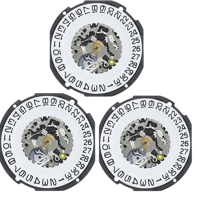 PATIKIL 2x Inserti Per Orologio Al Quarzo 90mm, Numeri Arabi, Tono Argento, Per Montaggio Su Foro O Parete