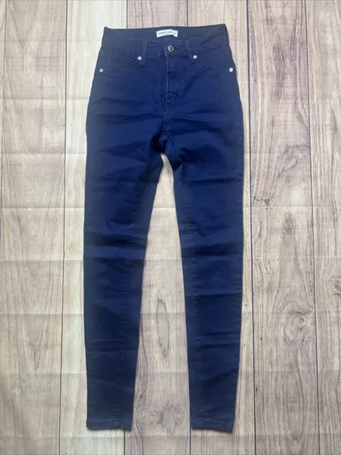 Hammer Jeans Navy Blue Style H546 Cotton Blend Juniors Size 5