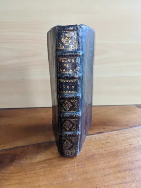 livre ancien-Recueil des pièces d'éloquence et de poèsie... -1708