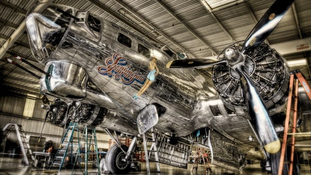 Tableau Sur Toile Avion De Guerre Aviation Chasse – Décoration Murale 50x70 Cm – Neuf