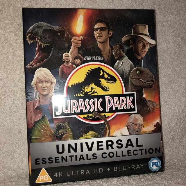 JURASSIC PARK 30TH Anniversary Collectors Etd 4k Uhd Steelbook Ltd ...