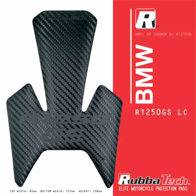 Rubbatech AT Carbon Tank Pad for BMW R1250GS LC Carbon