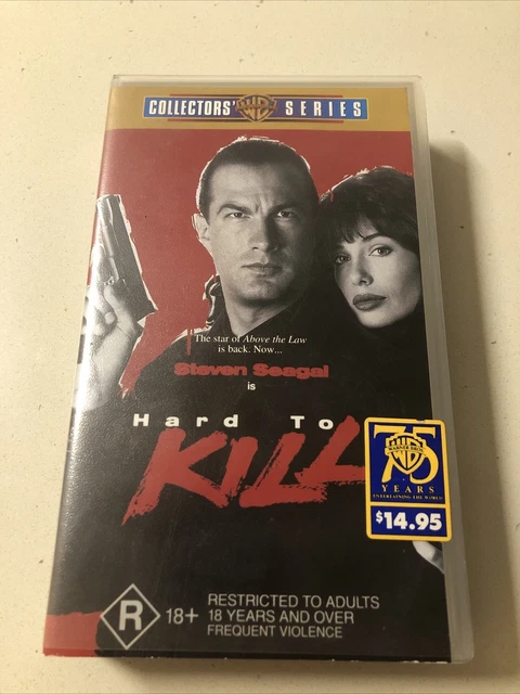 Hard To Kill - Pal Vhs Collectors Series - Steven Seagal  1990