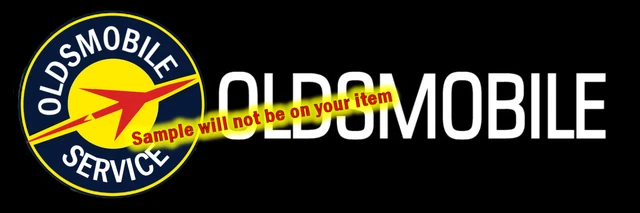 Oldsmobile 'B' Cars Dealer Sales Service Stickers Signs Fridge Magnets Decals